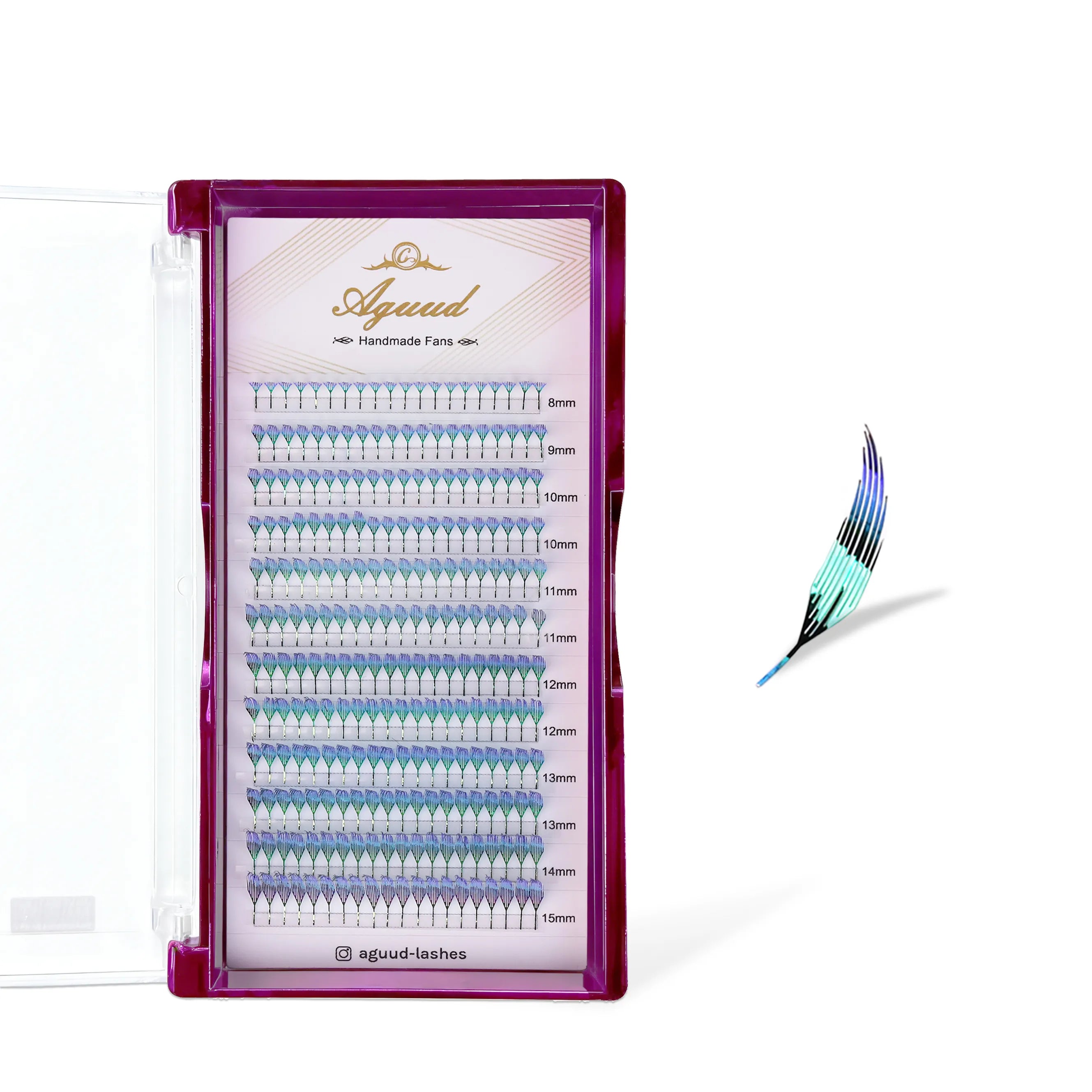 Holographic Aurora Anime Lashes