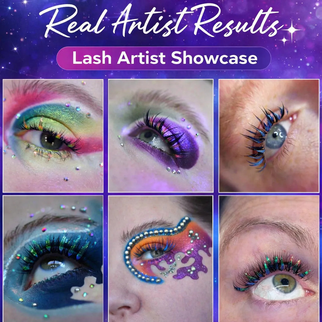 Pestañas holográficas Aurora Anime