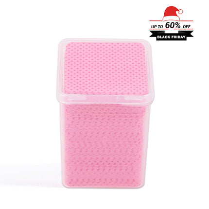 Lenços umedecidos para cola de extensão de cílios, 200 unidades