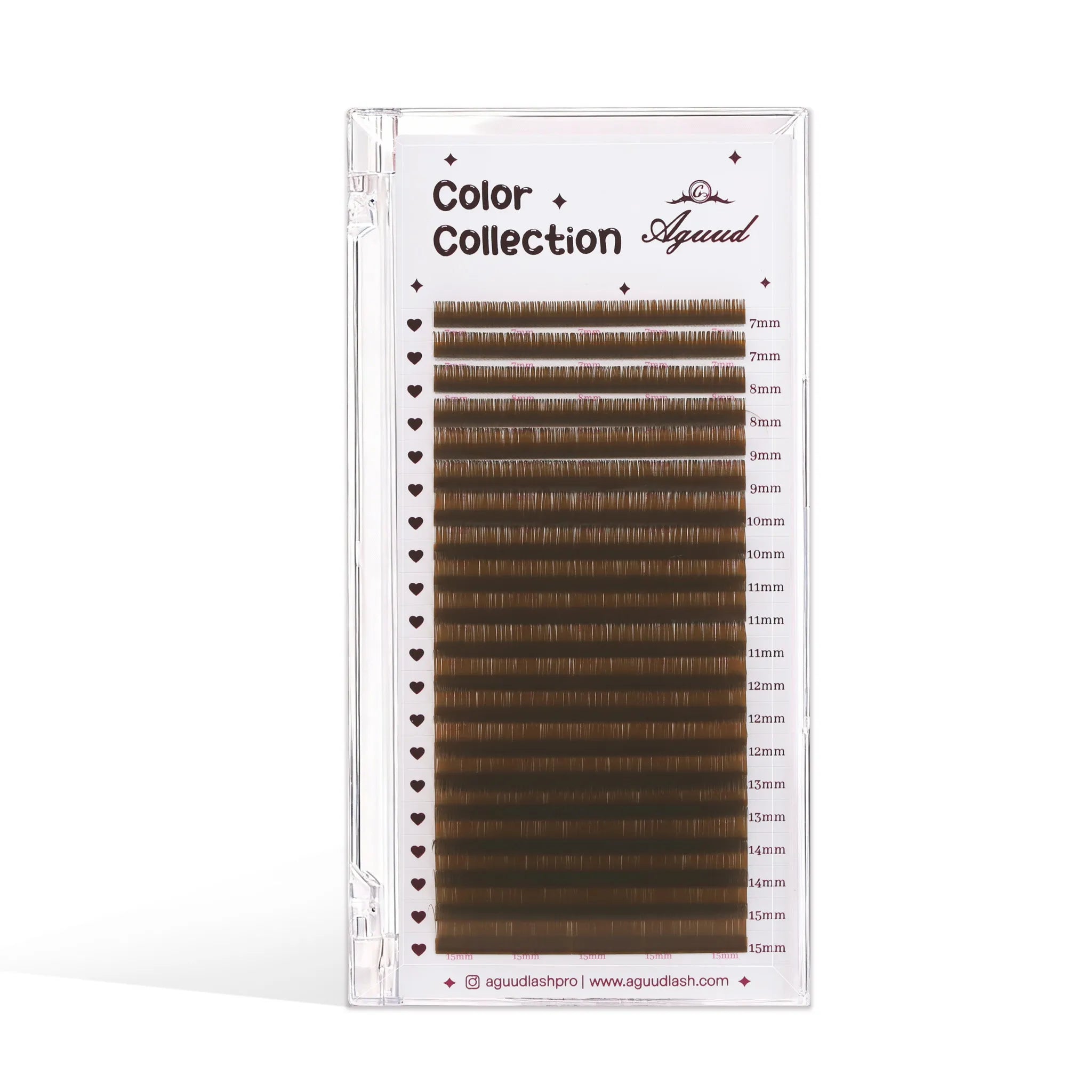 Brown Series Lash Extension/20 rows