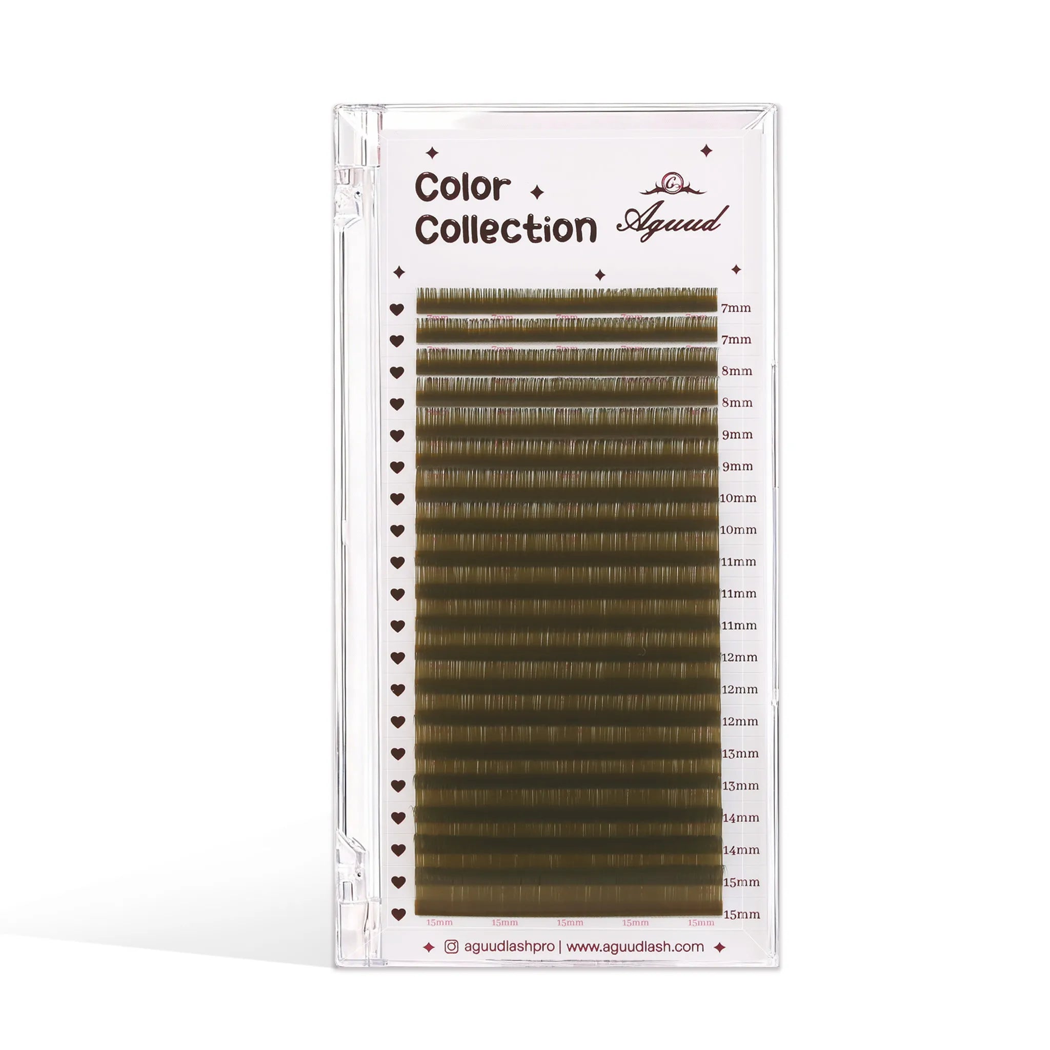 Brown Series Lash Extension/20 rows