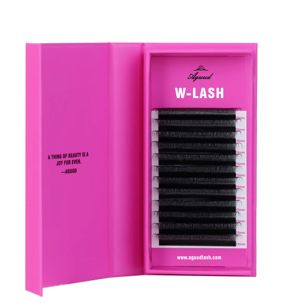 W-Style 5D Clover Premade Fan Lashes 0.07MM – Matte