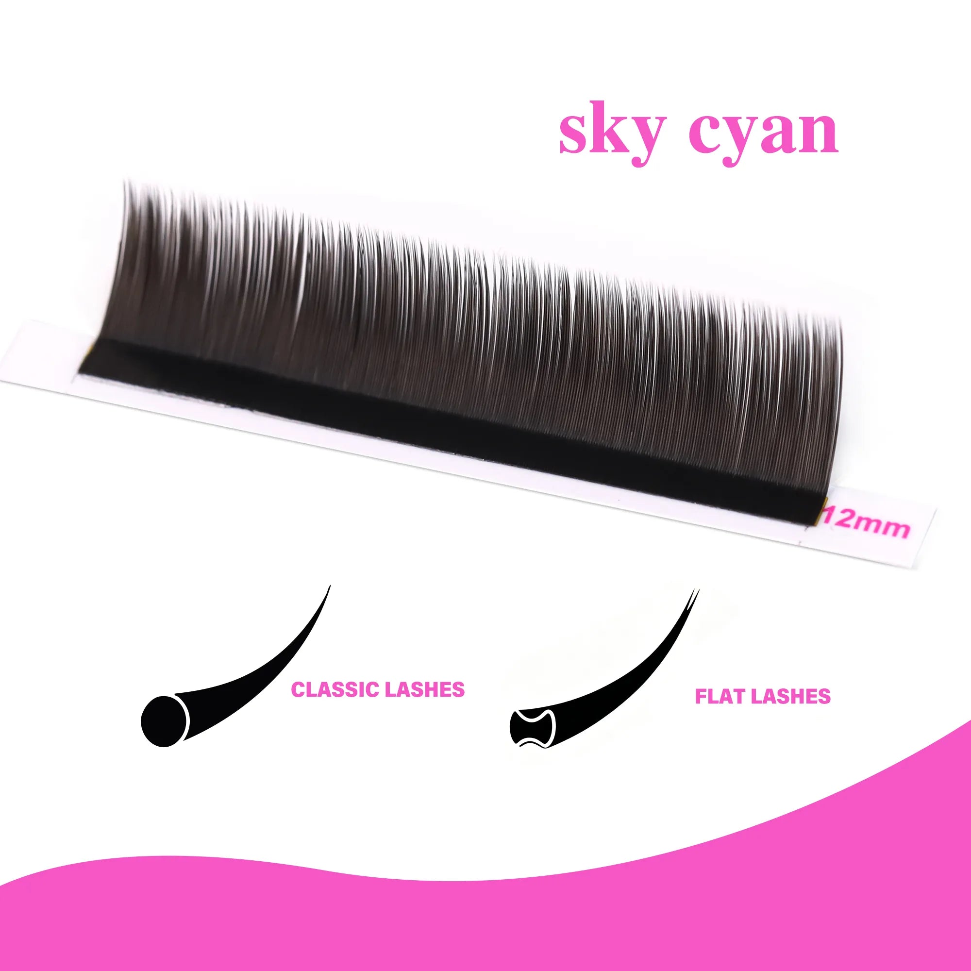 New LB Curl Flat Lash Extensions