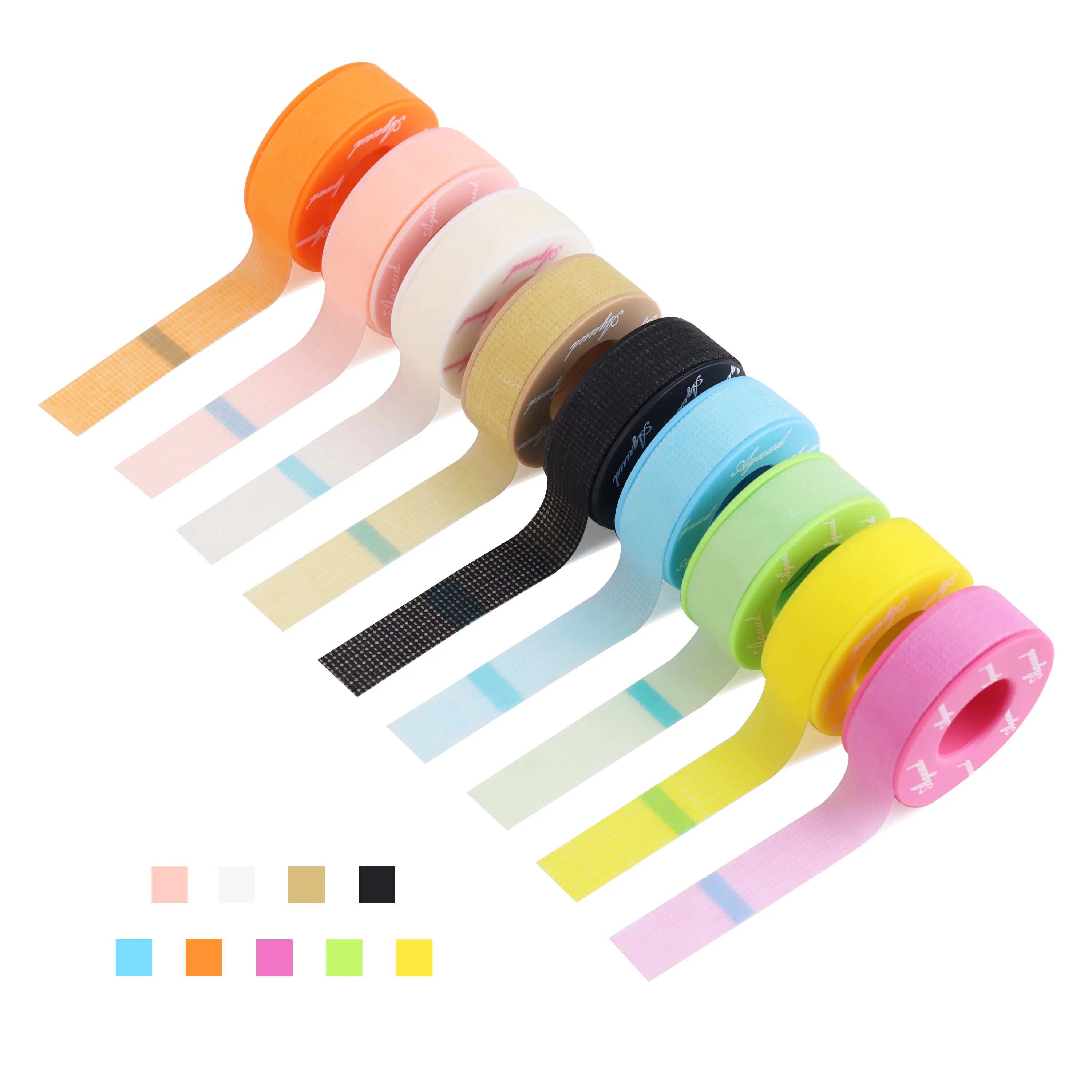 Narrow Colorful Sensitive Eyelash Tape
