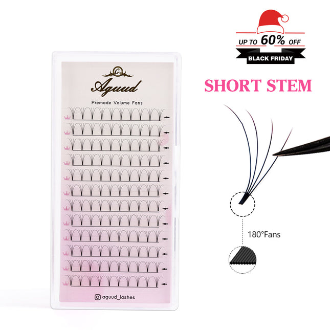 Aguud Short stem Premade Fans