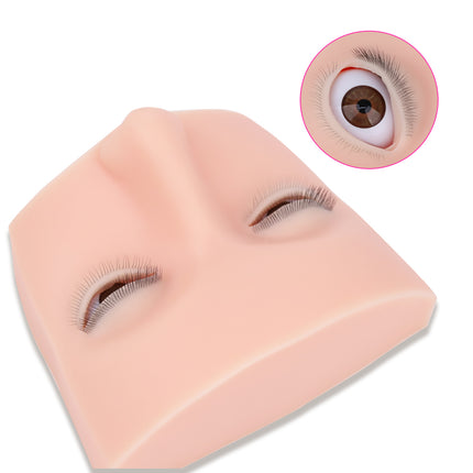 Realistic Silicone Lash Mannequin