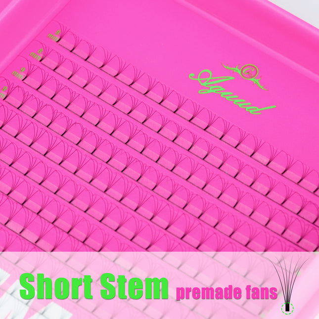 Aguud Short Stem Premade Fans