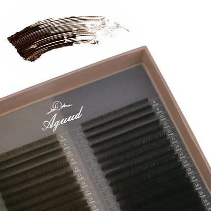 Dark & Chocolate Brown Lash CC Mix(9-16)