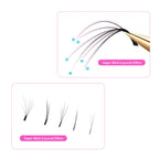 New LB Curl Camellia Fluffy Volume Lash Extensions