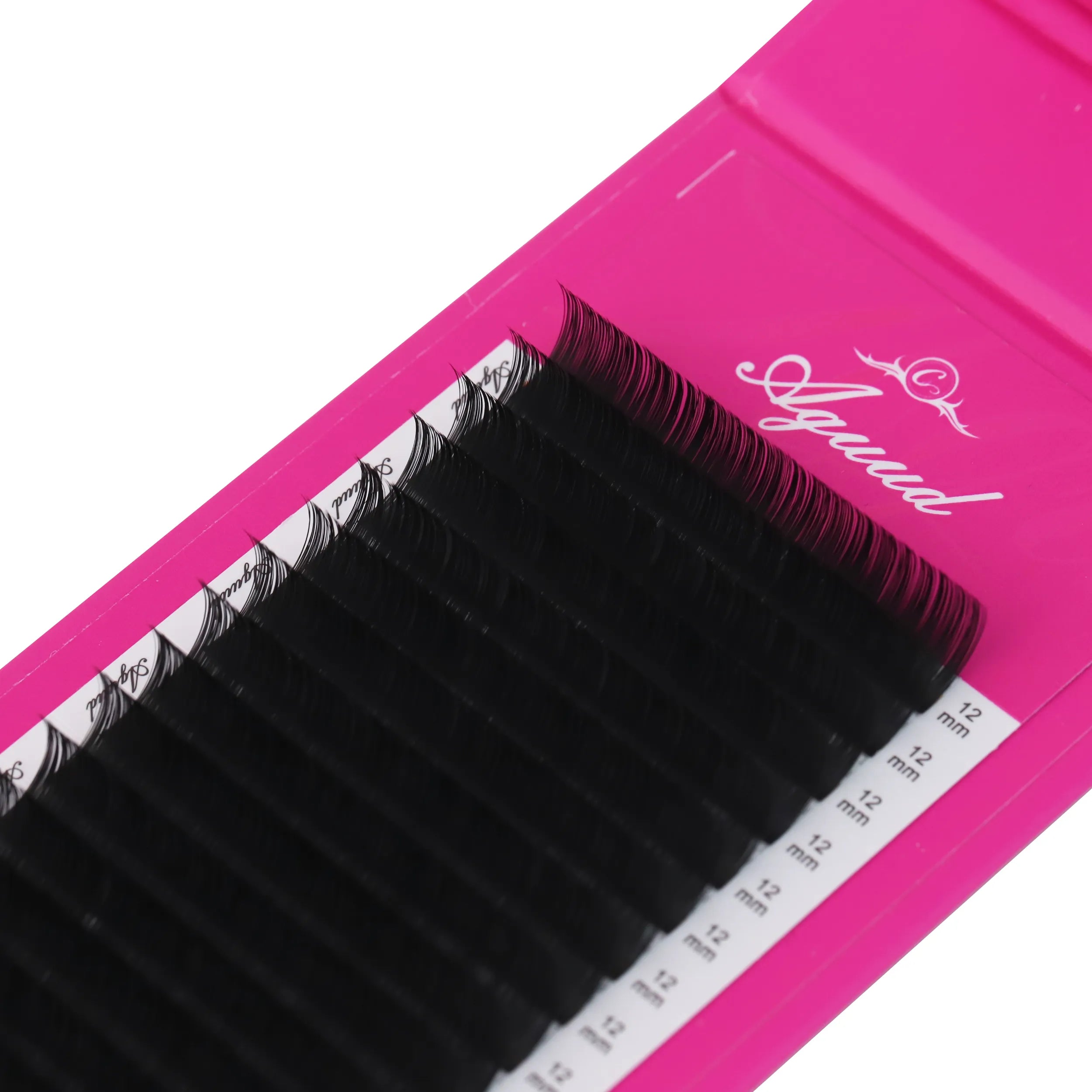 Matt Black Volume Lashes  0.03MM – 16 Rows