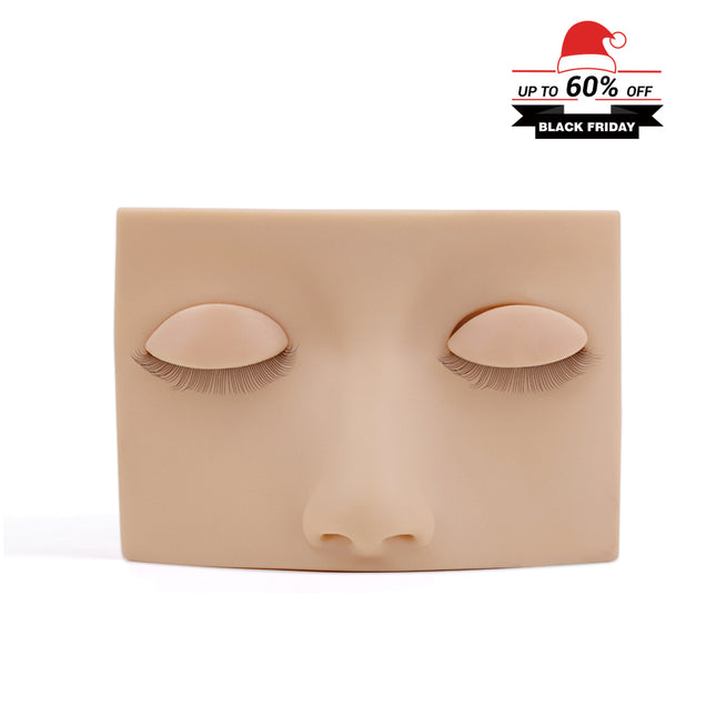 Realistic Eyelash Mannequin Head