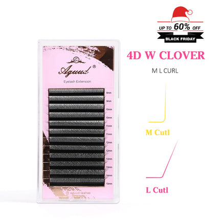Extensões de cílios Aguud M/L Curl