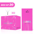 20 Trays W-Style 3D Clover Premade Fan Lashes 0.07MM – Matte