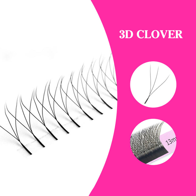 3D  Clover Premade Fans