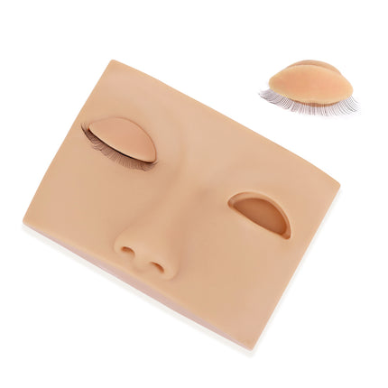 Realistic Eyelash Mannequin Head