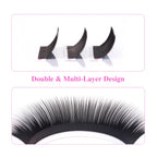 New LB Curl Camellia Fluffy Volume Lash Extensions