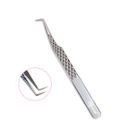 Fiber Tip Lash Extension Tweezers – 90° / 3 Color Options