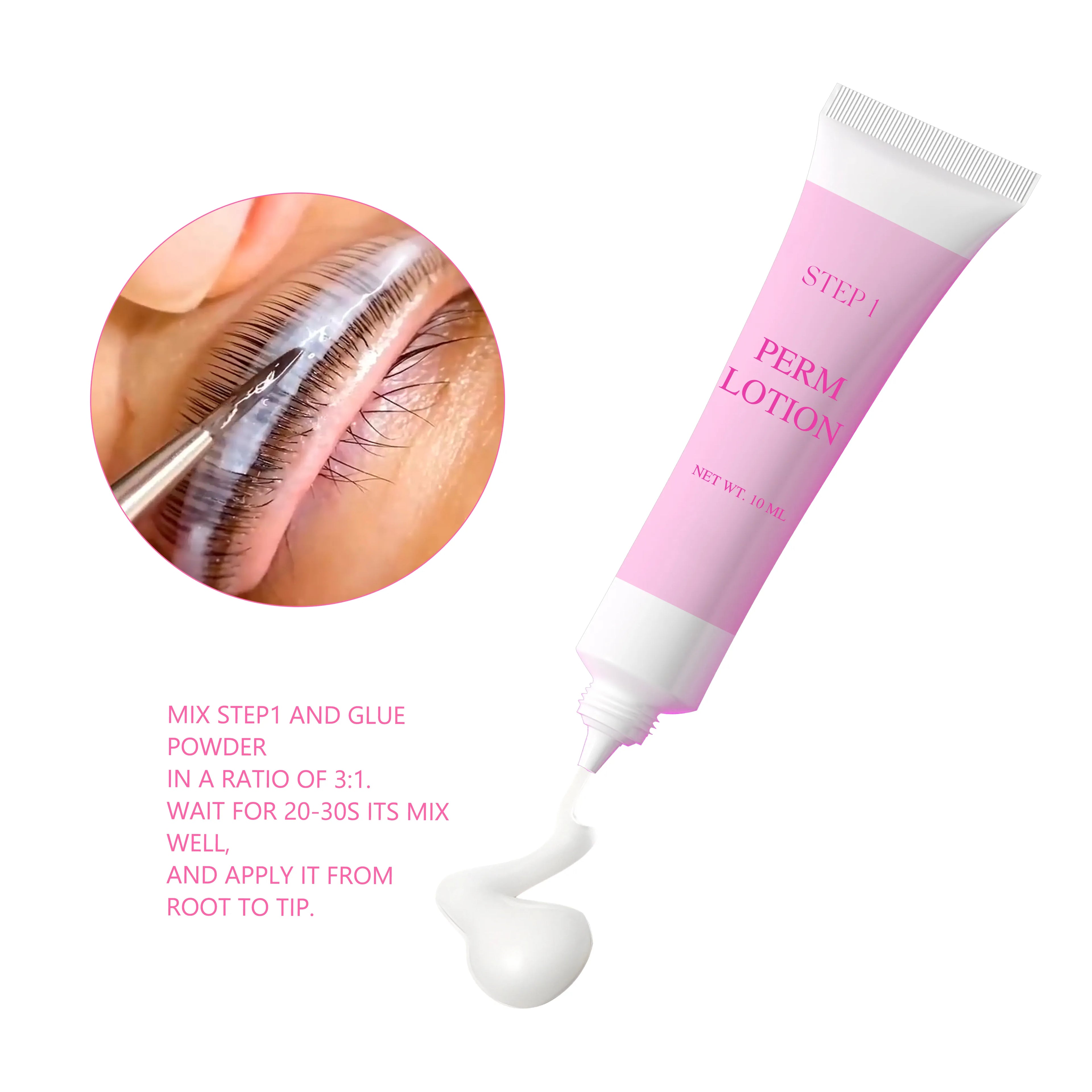 Lash Sculpt- Cysteamine Brow & Lash Lamination - Step 1