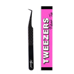 Fiber Tip Lash Extension Tweezers – 90° / 3 Color Options