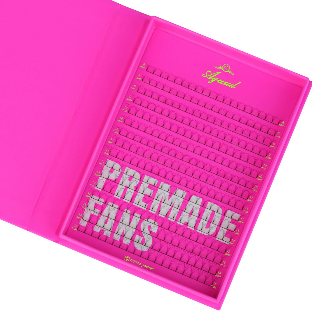 3D Short Stem Premade 320 Fans Lashbook- 0.07MM