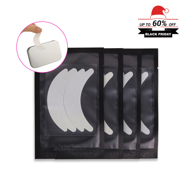 Protetores de espuma para extensão de cílios (50 pares)