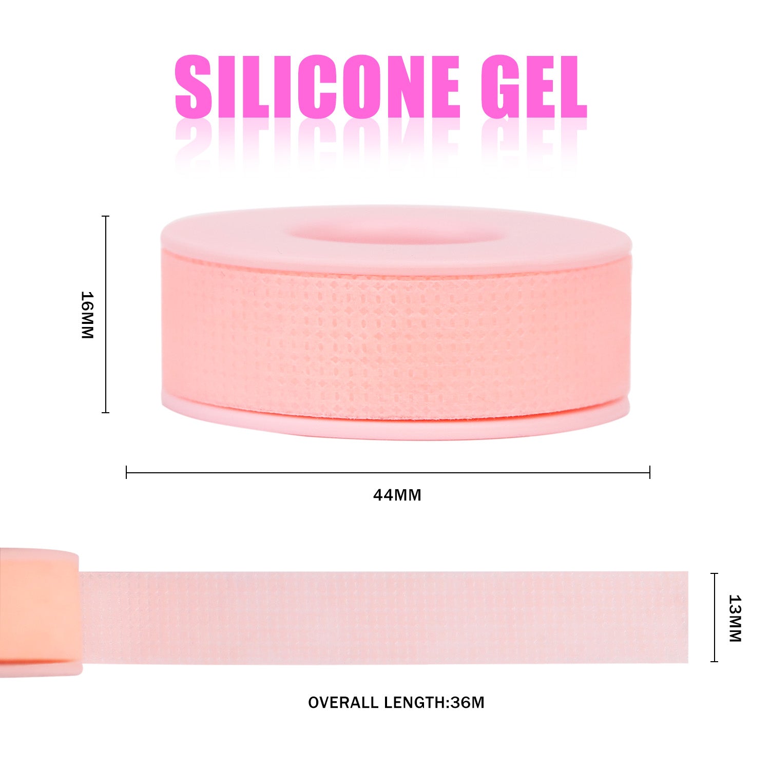 4 Pcs Mix Non-Woven Sensitive Gel Tape