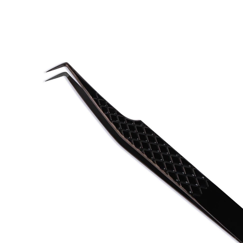 Fiber Tip Lash Extension Tweezers – 90° / 3 Color Options