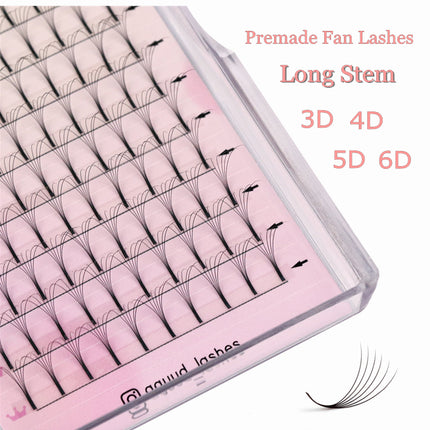 Long Stem Premade Fans